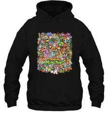 Monster Medley Hooded Sweatshirt Hooded Sweatshirt - jonhlittlestore88
