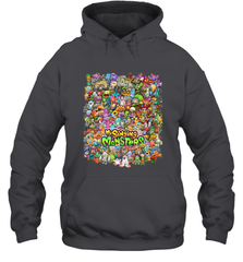 Monster Medley Hooded Sweatshirt Hooded Sweatshirt - jonhlittlestore88