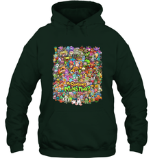 Monster Medley Hooded Sweatshirt Hooded Sweatshirt - jonhlittlestore88