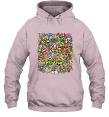 Monster Medley Hooded Sweatshirt Hooded Sweatshirt - jonhlittlestore88