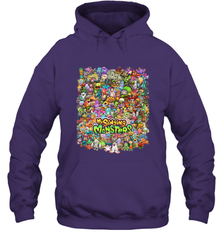 Monster Medley Hooded Sweatshirt Hooded Sweatshirt - jonhlittlestore88