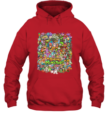 Monster Medley Hooded Sweatshirt Hooded Sweatshirt - jonhlittlestore88