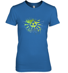 Legend Of Zelda Triforce Logo Paint Splatter Women's Premium T-Shirt Women's Premium T-Shirt - jonhlittlestore88