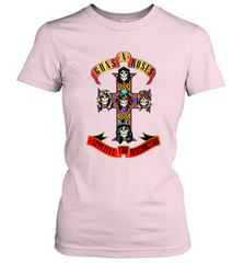 Guns N' Roses Classic Cross Logo Women's T-Shirt Women's T-Shirt - jonhlittlestore88