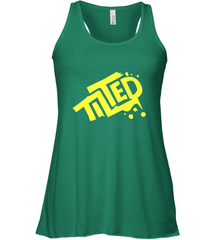 Fortnite Tilted (Yellow Logo) Women's Racerback Tank Women's Racerback Tank - jonhlittlestore88