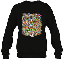 Monster Medley Crewneck Sweatshirt Crewneck Sweatshirt - jonhlittlestore88