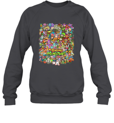 Monster Medley Crewneck Sweatshirt Crewneck Sweatshirt - jonhlittlestore88