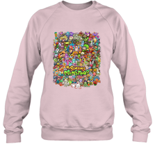 Monster Medley Crewneck Sweatshirt Crewneck Sweatshirt - jonhlittlestore88