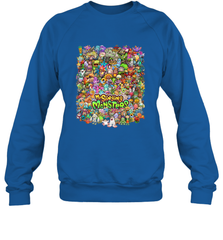 Monster Medley Crewneck Sweatshirt Crewneck Sweatshirt - jonhlittlestore88