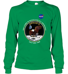 NASA Apollo 11 Moon Landing Long Sleeve T-Shirt Long Sleeve T-Shirt - jonhlittlestore88