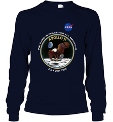 NASA Apollo 11 Moon Landing Long Sleeve T-Shirt Long Sleeve T-Shirt - jonhlittlestore88