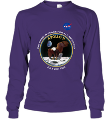 NASA Apollo 11 Moon Landing Long Sleeve T-Shirt Long Sleeve T-Shirt - jonhlittlestore88