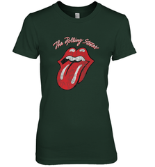 Mens The Rolling Stones Script Tongue Logo Women's Premium T-Shirt Women's Premium T-Shirt - jonhlittlestore88