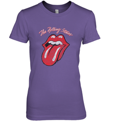 Mens The Rolling Stones Script Tongue Logo Women's Premium T-Shirt Women's Premium T-Shirt - jonhlittlestore88
