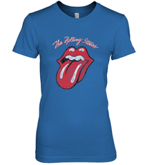 Mens The Rolling Stones Script Tongue Logo Women's Premium T-Shirt Women's Premium T-Shirt - jonhlittlestore88