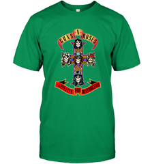 Guns N' Roses Classic Cross Logo Men's T-Shirt Men's T-Shirt - jonhlittlestore88