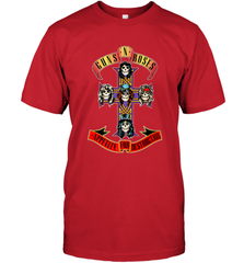 Guns N' Roses Classic Cross Logo Men's T-Shirt Men's T-Shirt - jonhlittlestore88
