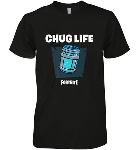 Fortnite Chug Life Men's Premium T-Shirt Men's Premium T-Shirt / Black / XS Men's Premium T-Shirt - jonhlittlestore88