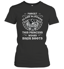 Forget glass slippers this princess wears biker boots Women's T-Shirt Women's T-Shirt - jonhlittlestore88