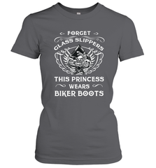 Forget glass slippers this princess wears biker boots Women's T-Shirt Women's T-Shirt - jonhlittlestore88