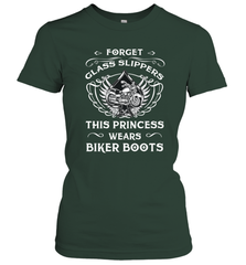 Forget glass slippers this princess wears biker boots Women's T-Shirt Women's T-Shirt - jonhlittlestore88