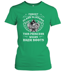 Forget glass slippers this princess wears biker boots Women's T-Shirt Women's T-Shirt - jonhlittlestore88