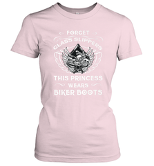 Forget glass slippers this princess wears biker boots Women's T-Shirt Women's T-Shirt - jonhlittlestore88