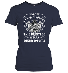 Forget glass slippers this princess wears biker boots Women's T-Shirt Women's T-Shirt - jonhlittlestore88