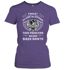 Forget glass slippers this princess wears biker boots Women's T-Shirt Women's T-Shirt - jonhlittlestore88