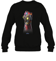 Marvel Avengers Endgame Infinity Stone Gauntlet Color Logo Crewneck Sweatshirt Crewneck Sweatshirt - jonhlittlestore88
