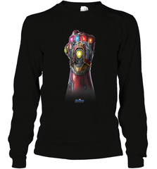 Marvel Avengers Endgame Infinity Stone Gauntlet Color Logo Long Sleeve T-Shirt Long Sleeve T-Shirt - jonhlittlestore88