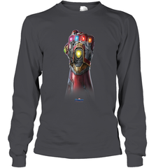 Marvel Avengers Endgame Infinity Stone Gauntlet Color Logo Long Sleeve T-Shirt Long Sleeve T-Shirt - jonhlittlestore88