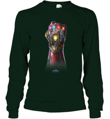 Marvel Avengers Endgame Infinity Stone Gauntlet Color Logo Long Sleeve T-Shirt Long Sleeve T-Shirt - jonhlittlestore88
