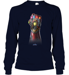 Marvel Avengers Endgame Infinity Stone Gauntlet Color Logo Long Sleeve T-Shirt Long Sleeve T-Shirt - jonhlittlestore88