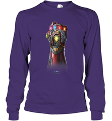 Marvel Avengers Endgame Infinity Stone Gauntlet Color Logo Long Sleeve T-Shirt Long Sleeve T-Shirt - jonhlittlestore88