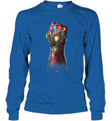 Marvel Avengers Endgame Infinity Stone Gauntlet Color Logo Long Sleeve T-Shirt Long Sleeve T-Shirt - jonhlittlestore88