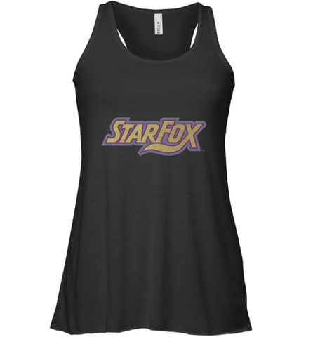 Star fox Vintage Distressed Game Logo Women's Racerback Tank Women's Racerback Tank / Black / XS Women's Racerback Tank - jonhlittlestore88