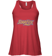 Star fox Vintage Distressed Game Logo Women's Racerback Tank Women's Racerback Tank - jonhlittlestore88