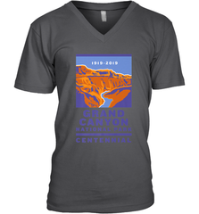 Grand Canyon National Park Centennial Logo Men's V-Neck Men's V-Neck - jonhlittlestore88