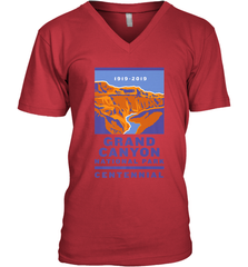 Grand Canyon National Park Centennial Logo Men's V-Neck Men's V-Neck - jonhlittlestore88