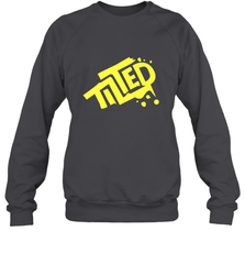 Fortnite Tilted (Yellow Logo) Crewneck Sweatshirt Crewneck Sweatshirt - jonhlittlestore88