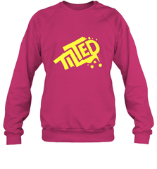 Fortnite Tilted (Yellow Logo) Crewneck Sweatshirt Crewneck Sweatshirt - jonhlittlestore88