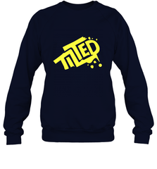 Fortnite Tilted (Yellow Logo) Crewneck Sweatshirt Crewneck Sweatshirt - jonhlittlestore88