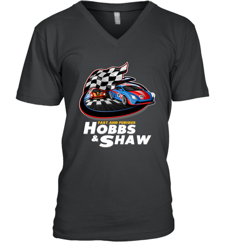 The fast and the furious Hobbs and Shaw Men's V-Neck Men's V-Neck / Black / S Men's V-Neck - jonhlittlestore88