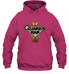 Star Trek DS9 Quark's Bar Vintage Logo Hooded Sweatshirt Hooded Sweatshirt - jonhlittlestore88