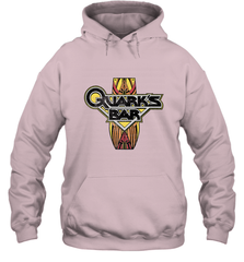 Star Trek DS9 Quark's Bar Vintage Logo Hooded Sweatshirt Hooded Sweatshirt - jonhlittlestore88