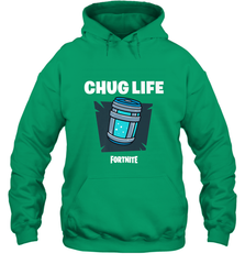 Fortnite Chug Life Hooded Sweatshirt Hooded Sweatshirt - jonhlittlestore88
