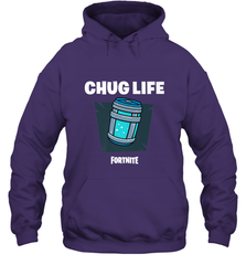 Fortnite Chug Life Hooded Sweatshirt Hooded Sweatshirt - jonhlittlestore88