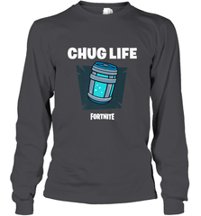 Fortnite Chug Life Long Sleeve T-Shirt Long Sleeve T-Shirt - jonhlittlestore88