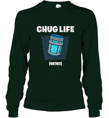 Fortnite Chug Life Long Sleeve T-Shirt Long Sleeve T-Shirt - jonhlittlestore88